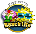 Beachlife progressive jackpot