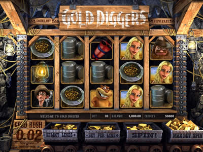 Machine  Sous Gold Diggers